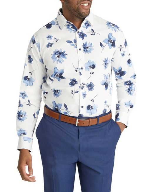 Johnny Bigg Camden Floral Stretch Button-Up Shirt in at X-Large