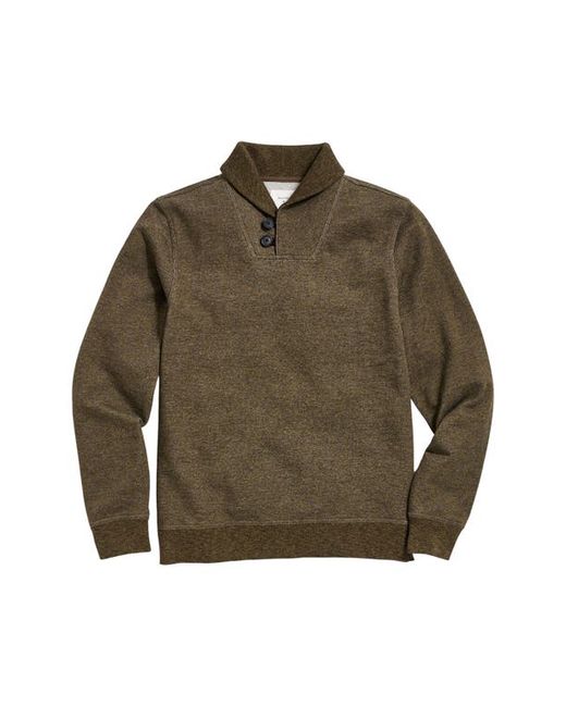 Billy Reid Mouline Shawl Collar Cotton Pullover in at Small