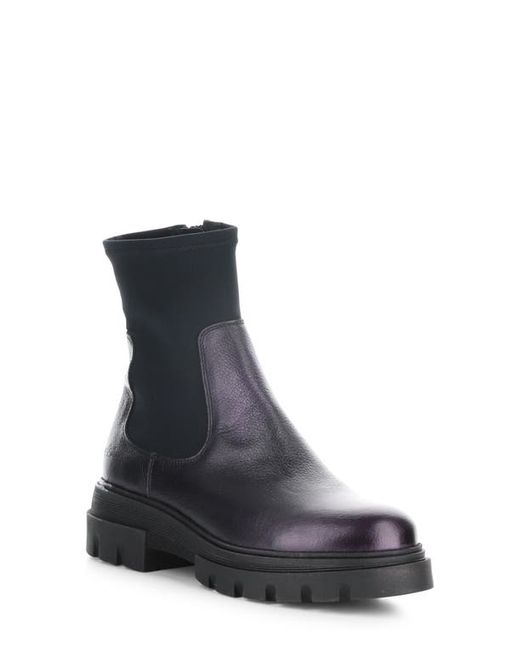 Bos. & Co. Bos. Co. Five Waterproof Chelsea Boot in Magenta/Black Vetro/Trico at 5.5Us