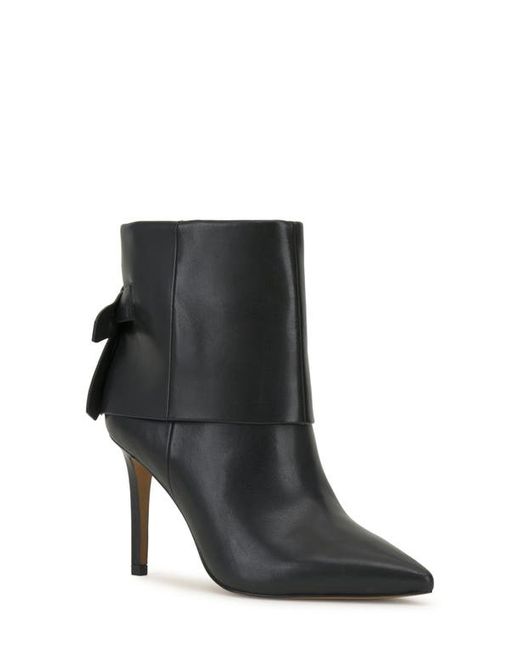 Vince Camuto Kresinta Foldover Cuff Pointed Toe Bootie in at 5