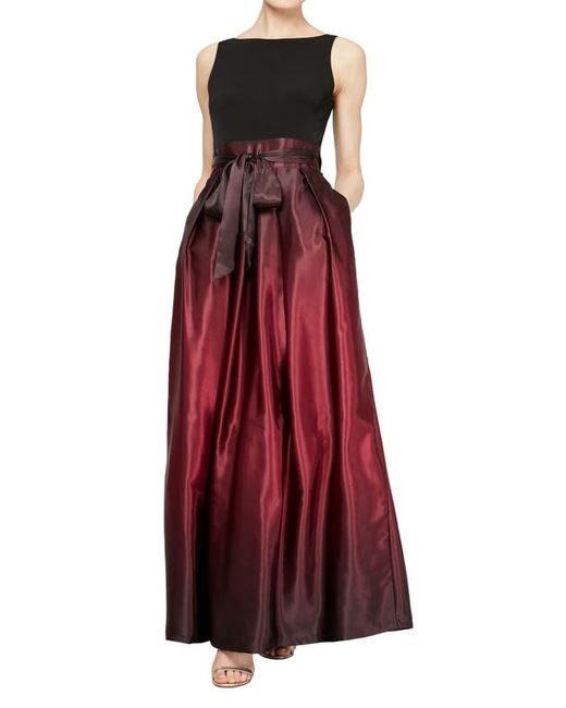 Sl Fashions SLNY Ombre Satin Gown in at 6P