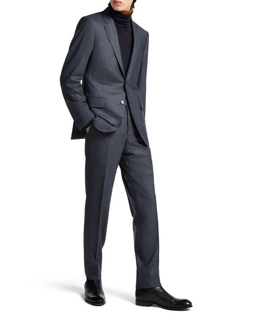 Z Zegna Prince of Wales Centoventimila Wool Suit in at 36 Us