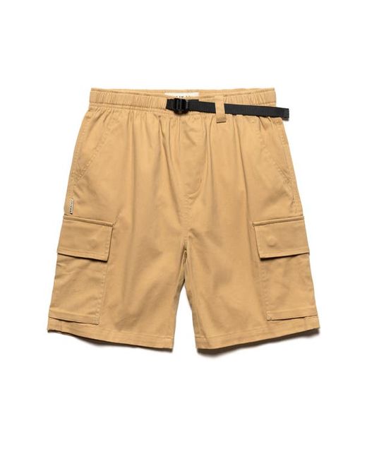 Taikan Belted Stretch Cotton Cargo Shorts in at Small