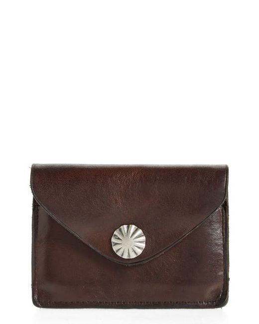 Double RL Leather Wallet in at