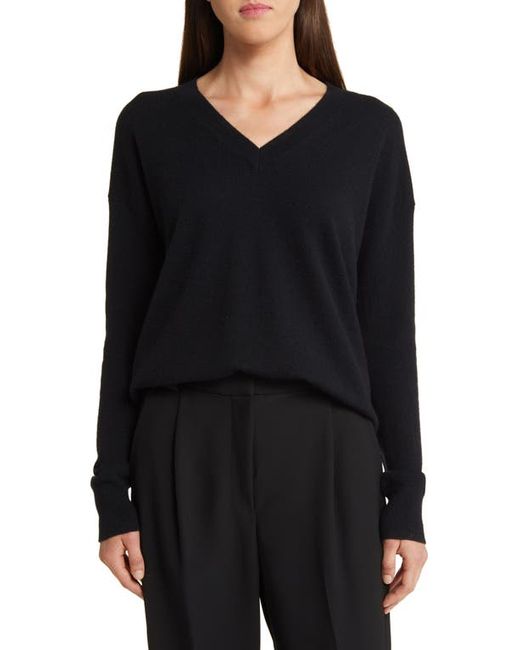 Nordstrom Signature Cashmere V-Neck Sweater in at Xx-Small