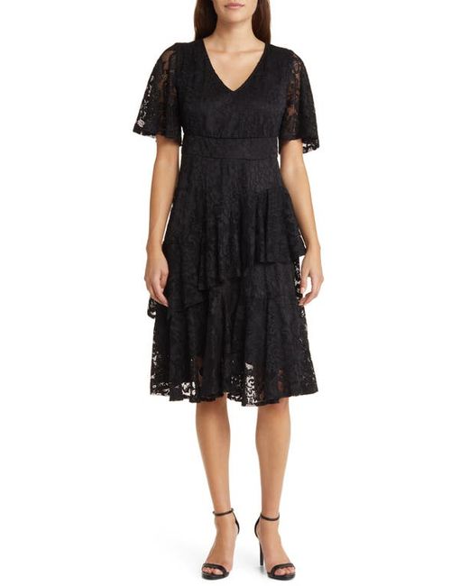 Kiyonna Lace Affair Cocktail Dress in at X-Small