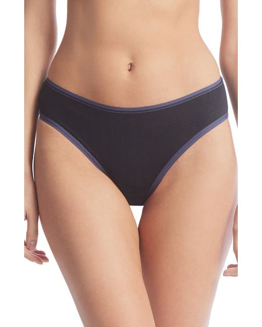 Hanky Panky Movecalm Ruched Back Briefs in Granite at Small