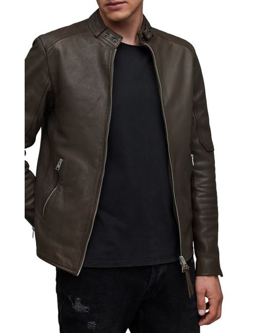 AllSaints Cora Leather Jacket in at Small