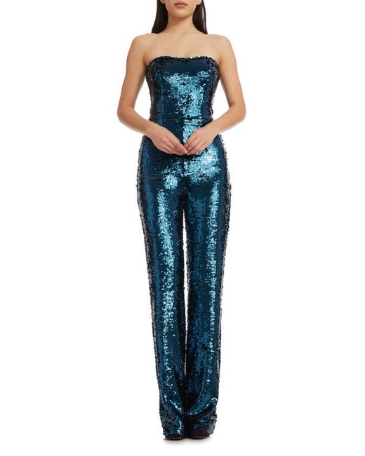 Dress the population Andy Strapless Jumpsuit in at Xx-Large