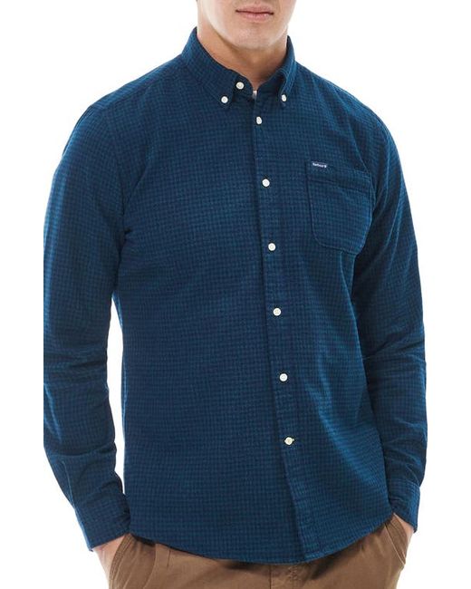 Barbour Geston Tailored Fit Plaid Button-Down Shirt in at Small