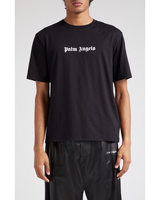 Palm Angels Classic Logo Slim Fit Cotton Graphic T-Shirt in at Small