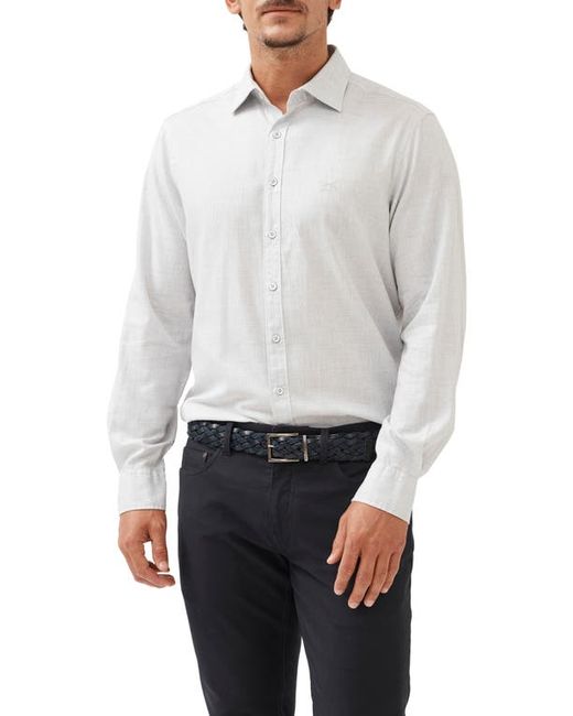 Rodd & Gunn Arbors Track Microcheck Button-Up Shirt in at Small