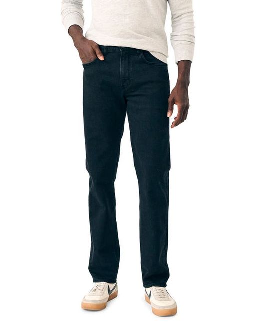 Faherty Slim Straight Leg Organic Cotton Jeans in at 30 X