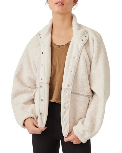 FP Movement Free People Hit the Slopes Fleece Jacket in at Large