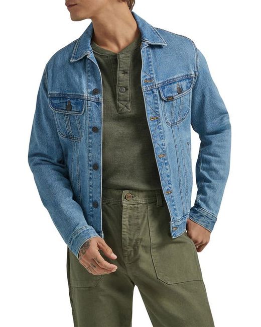 Lee Essential Relaxed Rider Denim Jacket in at Small