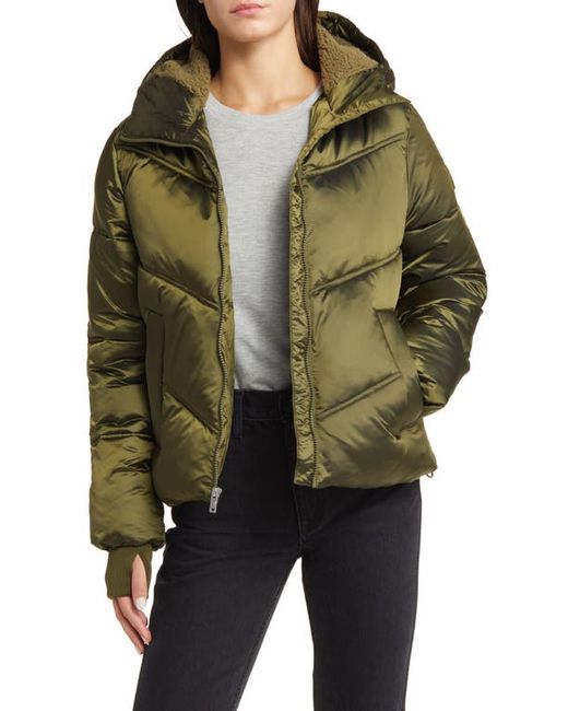 uggr UGGr Ronney Water Resistant Crop Puffer Jacket in at X-Small Regular