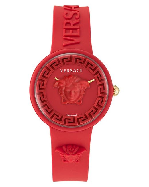 Versace Medusa Pop Silicone Strap Watch 39mm in at