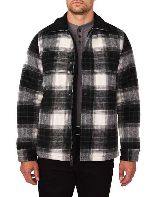 Rainforest Plaid Chore Coat in at Small