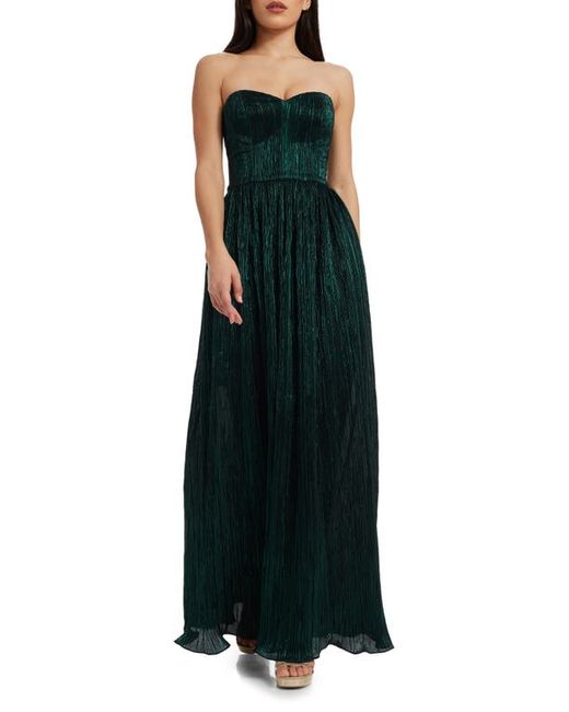 Dress the population Audrina Strapless Gown in at Xx-Small
