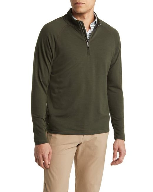 Peter Millar Crown Crafted Excursionist Flex Performance Merino Wool Blend Pullover in at Small