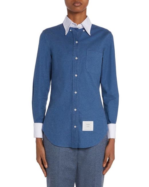 Thom Browne Cotton Button-Down Shirt in at