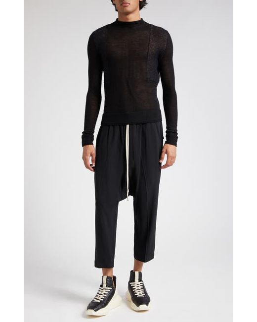 Rick Owens Harness Wool Sweater in at Small