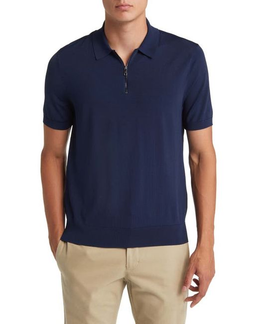 Ted Baker London Quarter Zip Polo in at