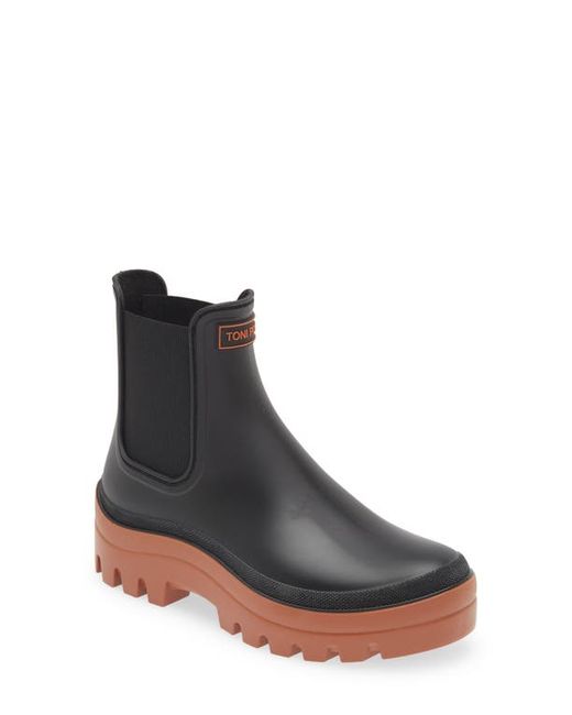 Toni Pons Covent Waterproof Lug Sole Boot in Black/Tan at