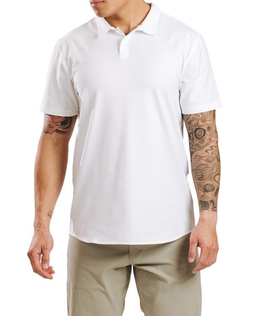 Western Rise Cotton Blend Polo Shirt in at Small
