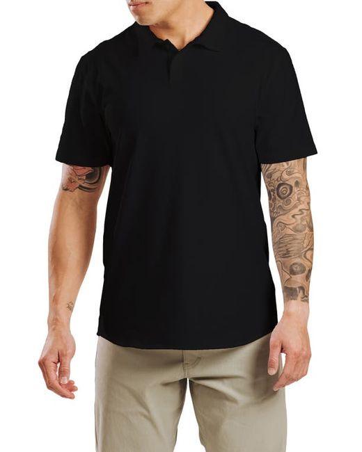 Western Rise Cotton Blend Polo Shirt in at Small