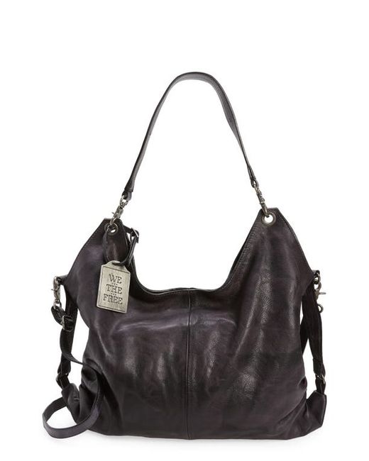 Free People We the Free Sabine Leather Hobo Bag in at