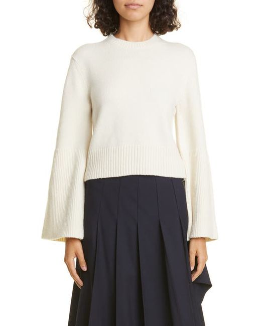 A.L.C. . Clover Merino Wool Blend Crop Sweater in at X-Small