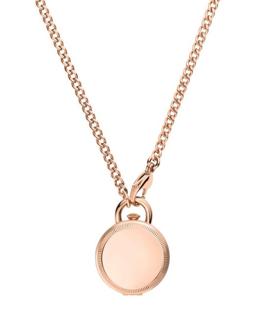 Fossil Jacqueline Watch Locket Necklace in at