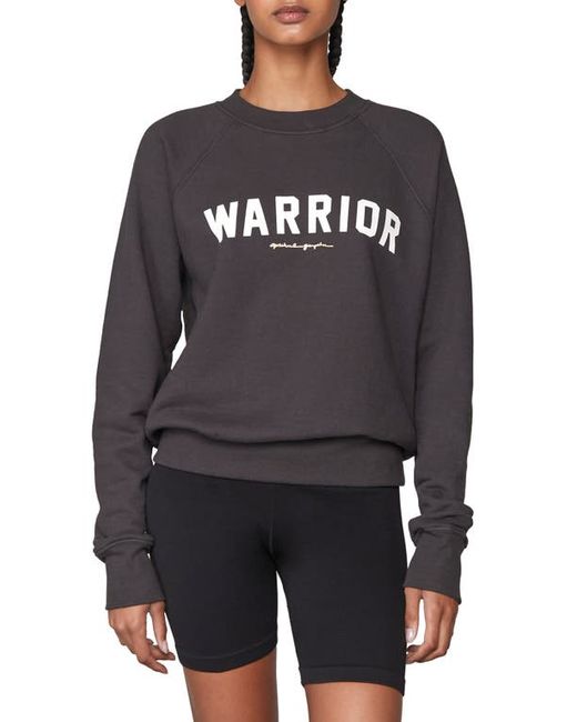 Spiritual Gangster Warrior Bridget Cotton Sweatshirt in at X-Small