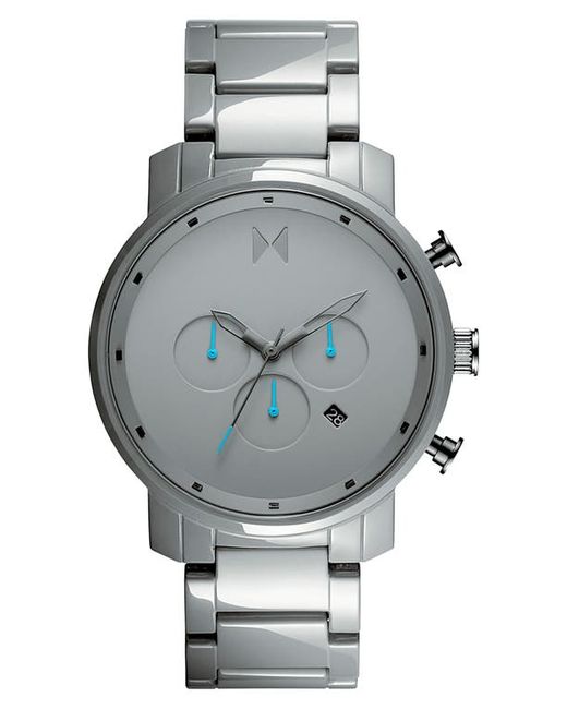Mvmt Watches Chrono Ceramic Bracelet Watch 45mm in at