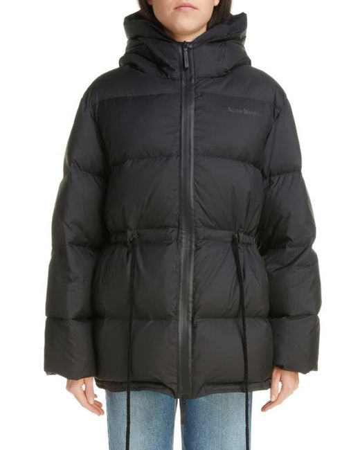 Acne Studios Orsa Recycled Nylon Ripstop Down Puffer Jacket in at 4 Us