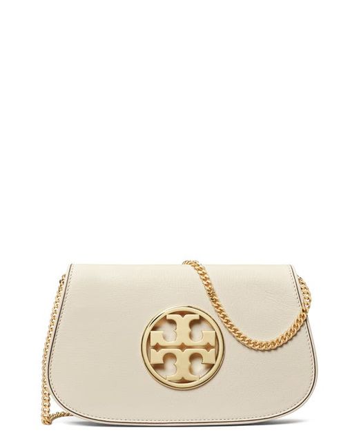 Tory Burch Reva Leather Clutch in at