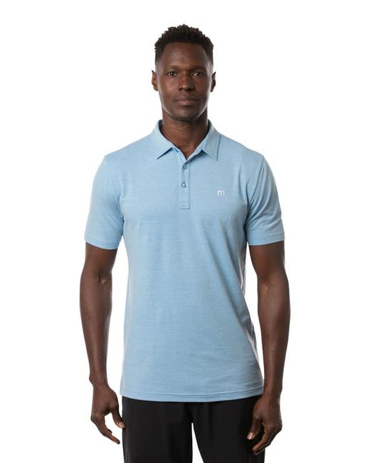 TravisMathew The Heater Solid Short Sleeve Performance Polo in at Small