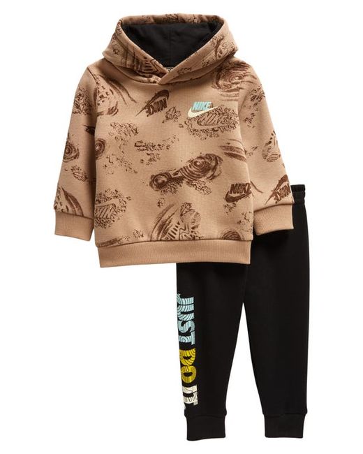 Nike Graphic Fleece Hoodie Joggers Set in at 12M