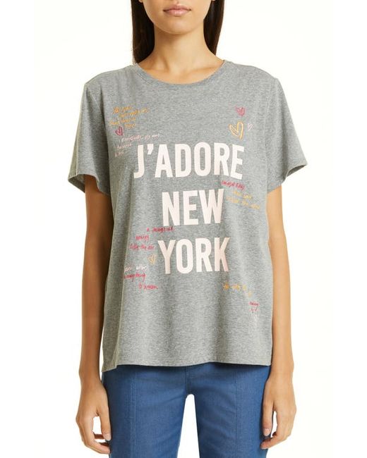 Cinq a Sept Love New York Graphic T-Shirt in at