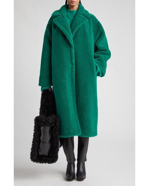 Stand Studio Maria Faux Shearling Coat in at 0 Us