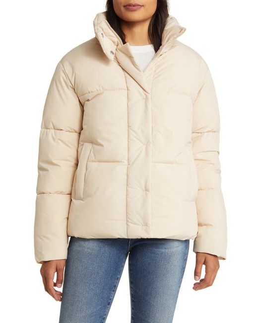 Sam Edelman Stand Collar Puffer Jacket in at X-Large