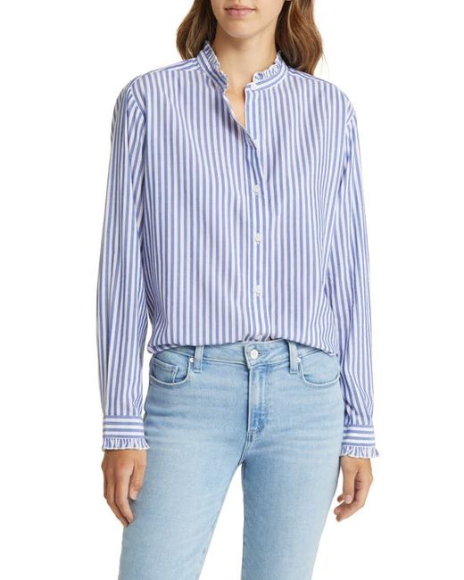 Beach Lunch Lounge Olivia Ruffle Shirt in at X-Small