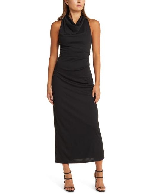 Wayf The Georgina Cowl Neck Gown in at X-Small