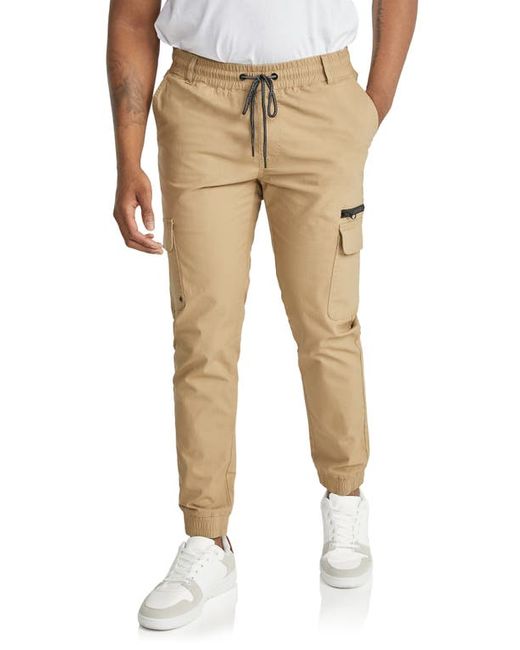Johnny Bigg Liam Stretch Cotton Ripstop Joggers in at 44