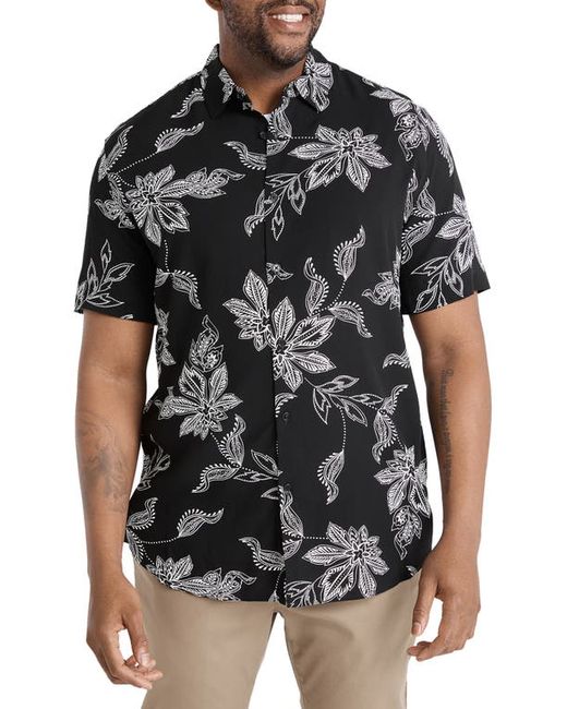 Johnny Bigg Floral Short Sleeve Button-Up Shirt in at