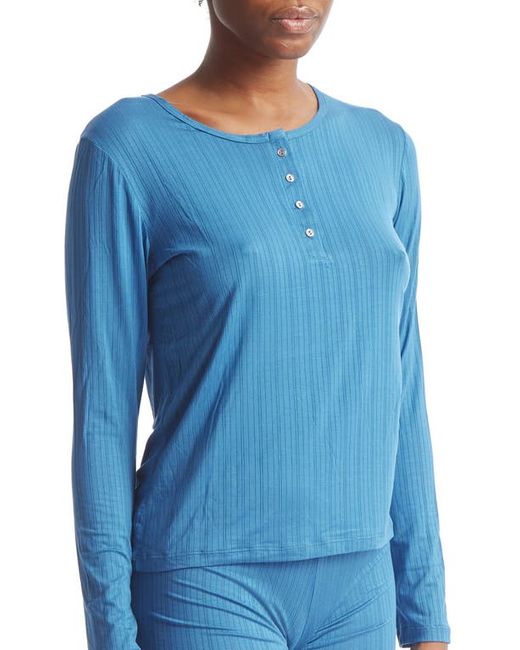 Hanky Panky MellowLuxe Long Sleeve Henley Top in at Small