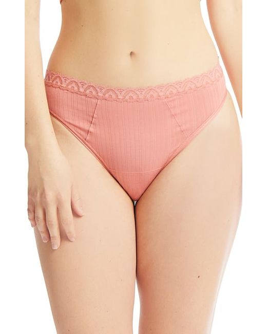 Hanky Panky MellowLuxe Low Rise Thong in at X-Small