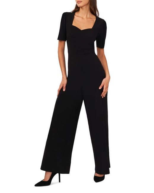 HalogenR halogenr Sweetheart Neck Wide Leg Jumpsuit in at Small