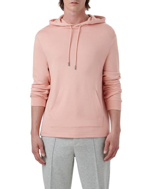 Bugatchi Solid Pullover Hoodie in at Small